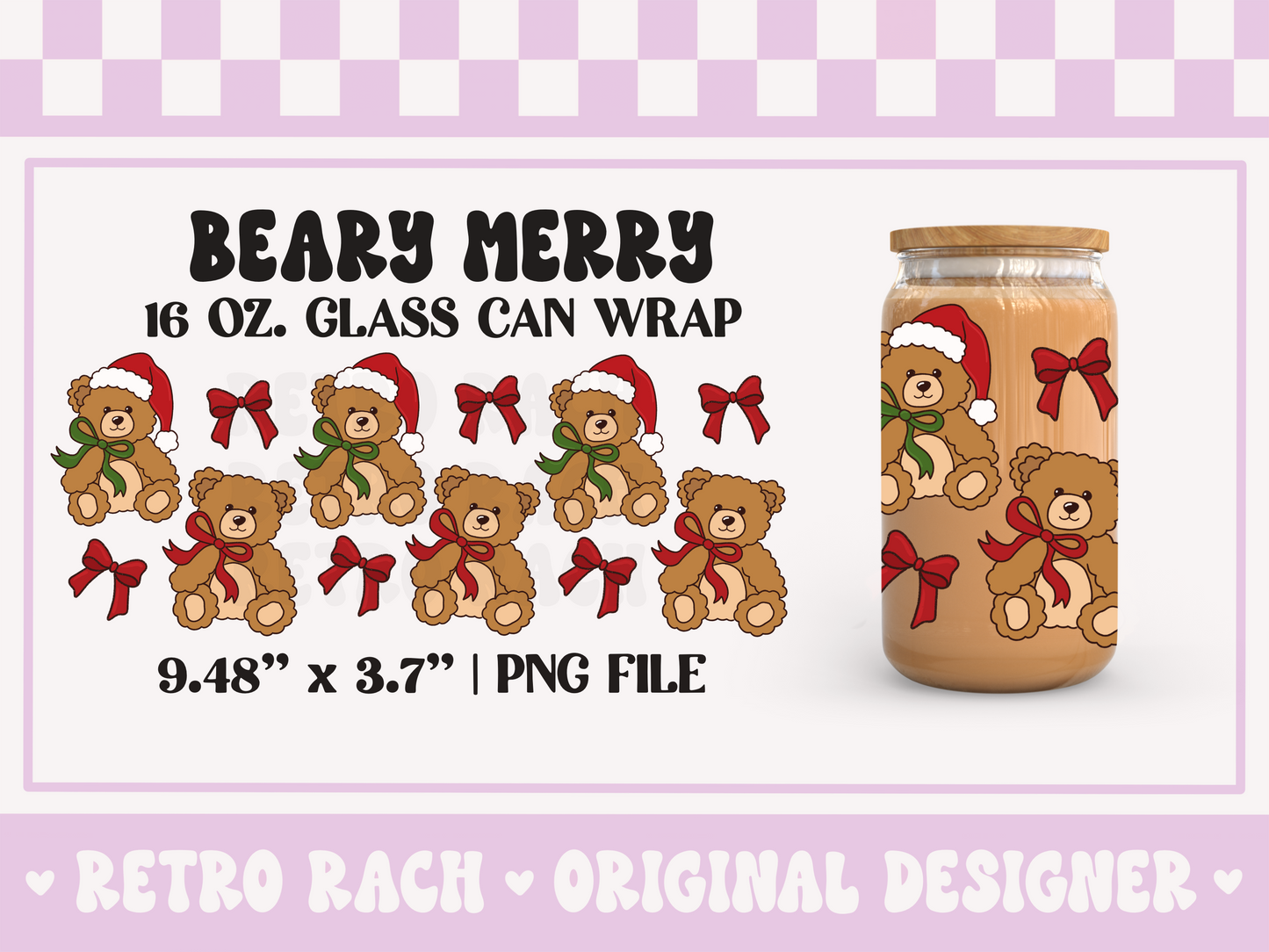 Beary Merry Cup Wrap File