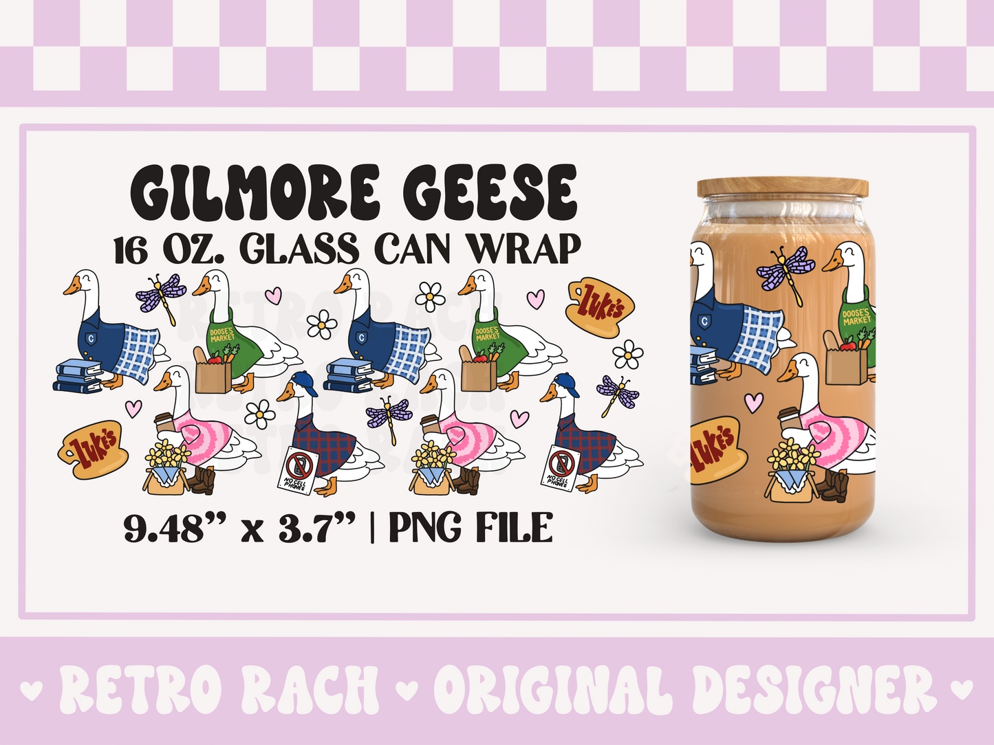 Geese Cup Wrap File