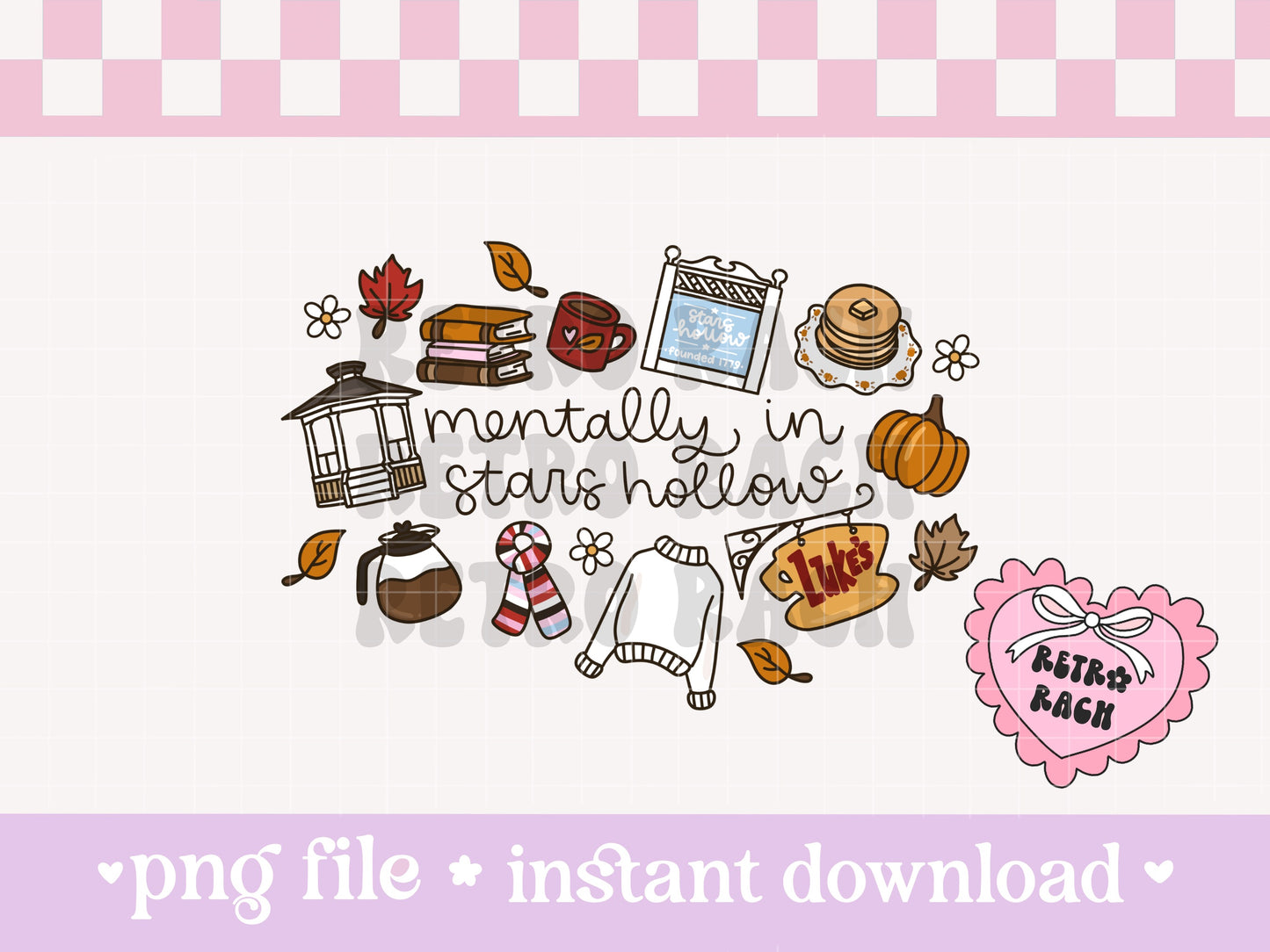 Mentally In Stars Hollow PNG