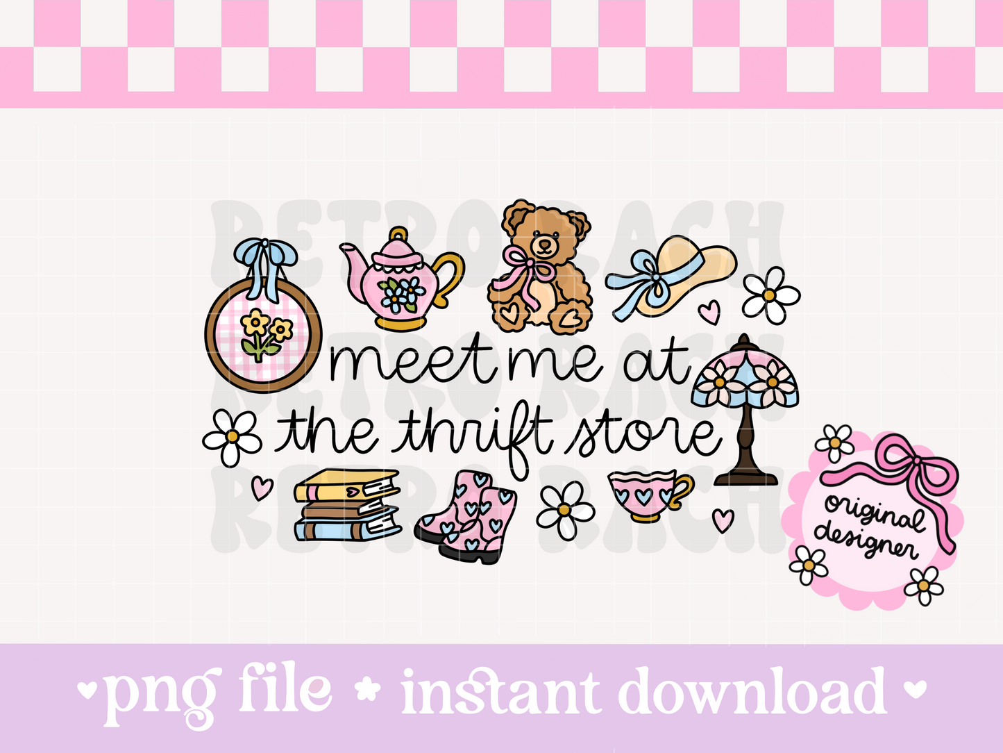 At The Thrift Store PNG File