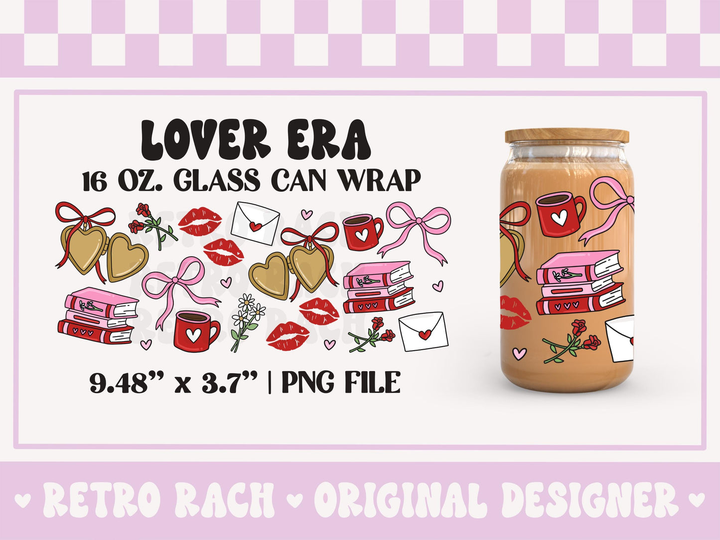 Romance Book Cup Wrap File