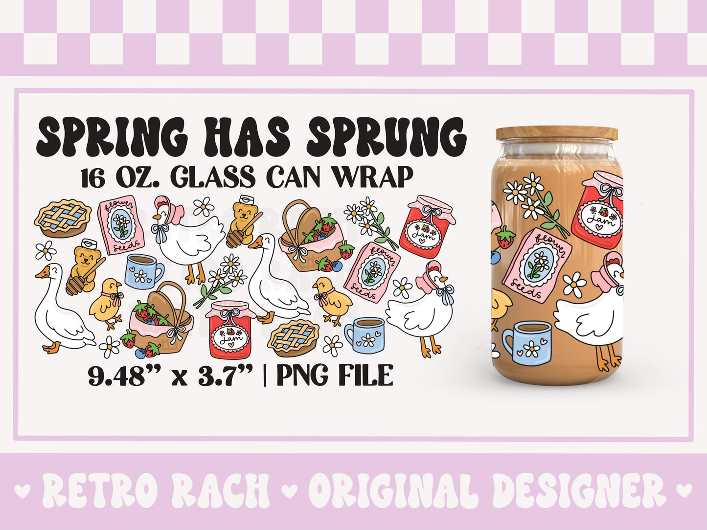 Spring Has Sprung Cup Wrap File