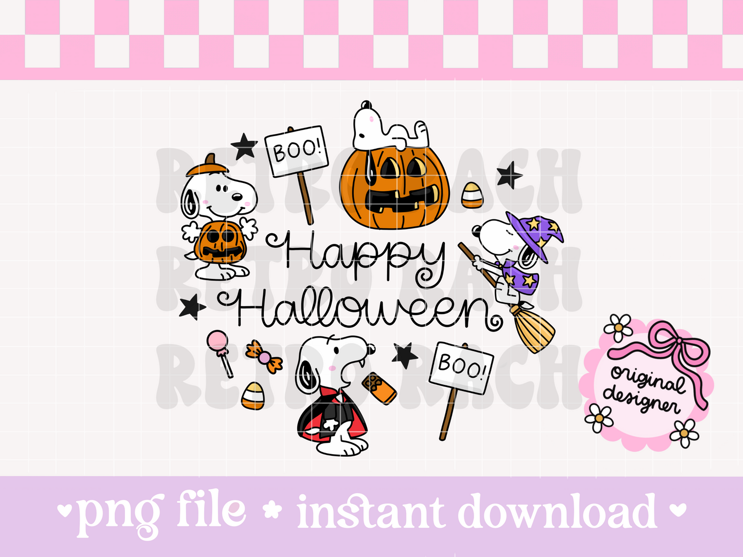 Halloween Beagle PNG