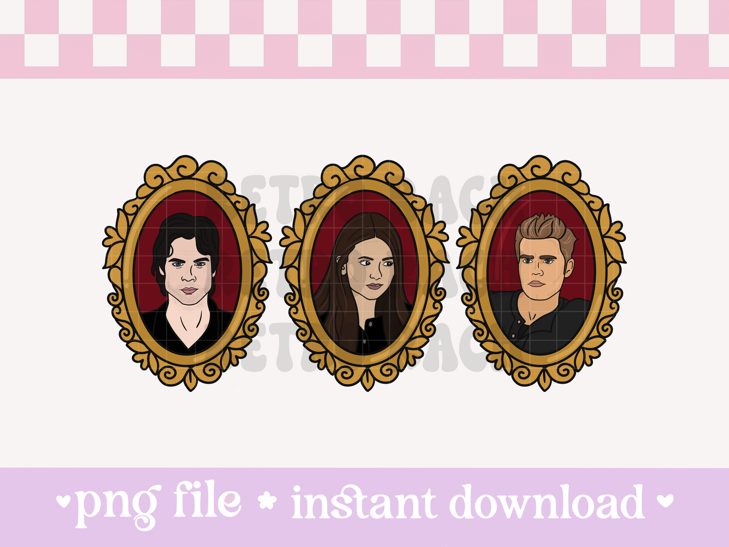 Vampire Frames PNG File
