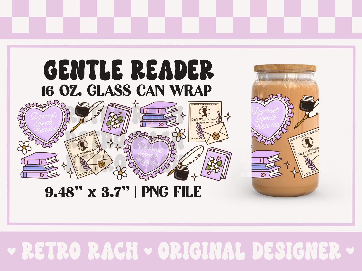 Gentle Reader Cup Wrap File