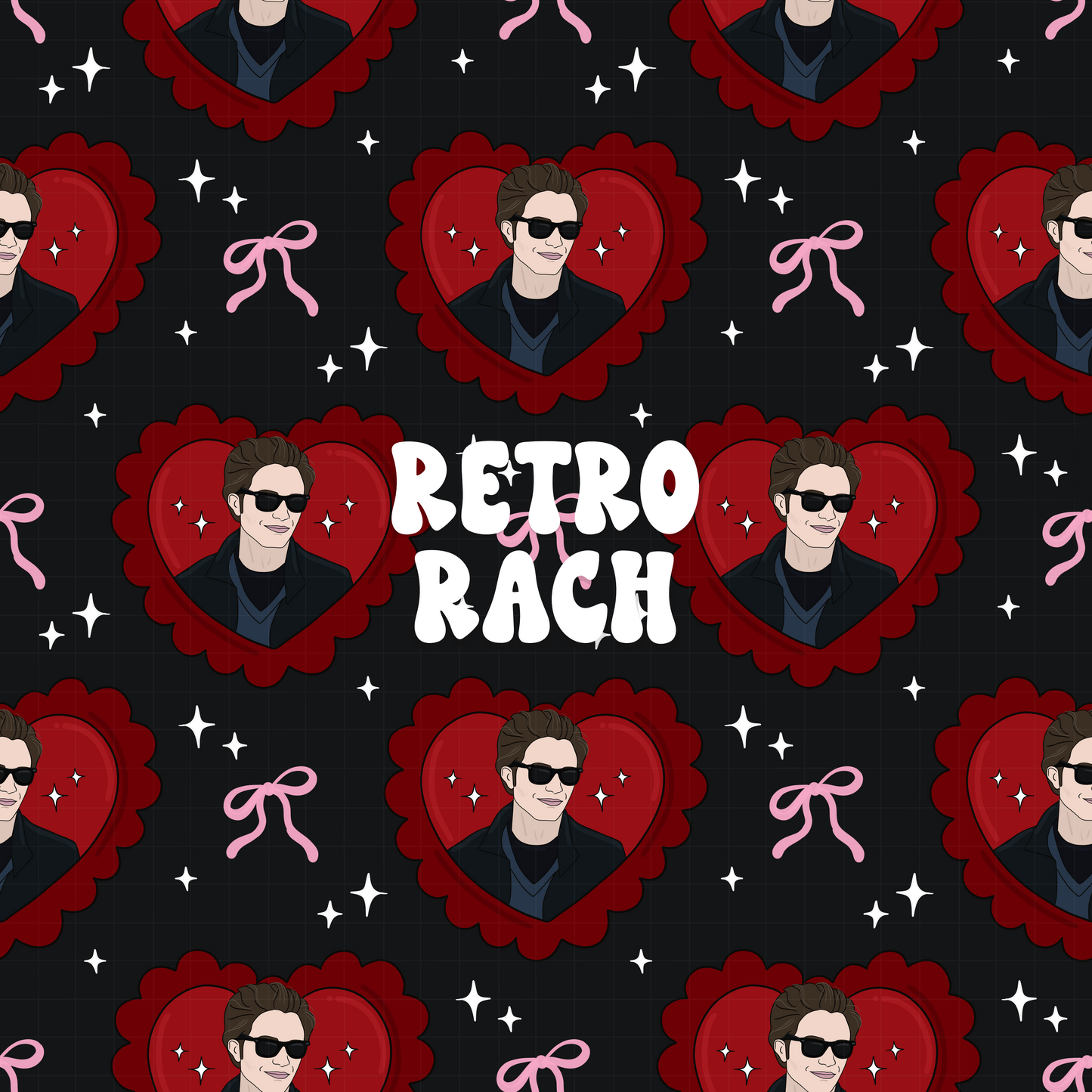 Dazzling Vampire Seamless Pattern