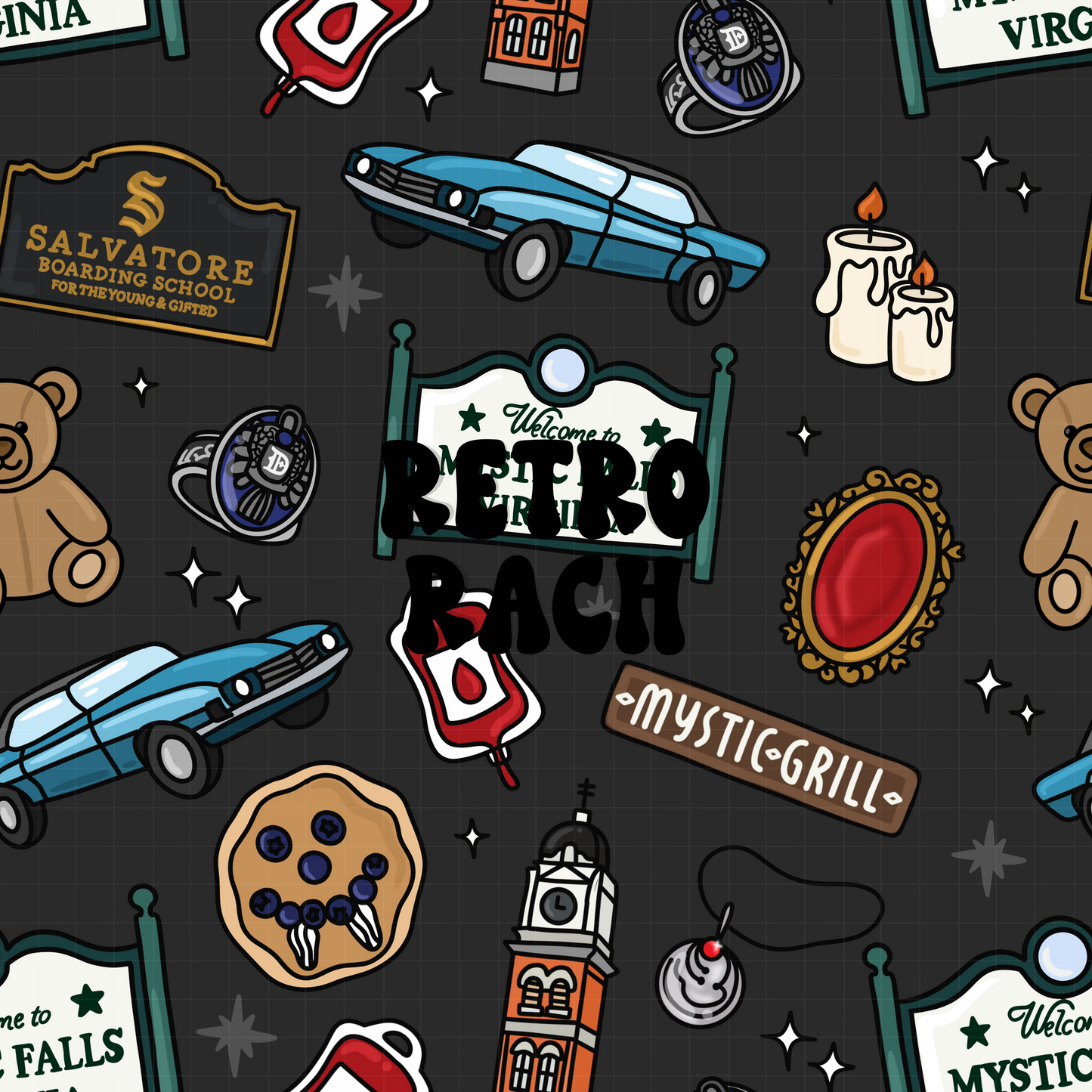 Mystic Seamless Pattern