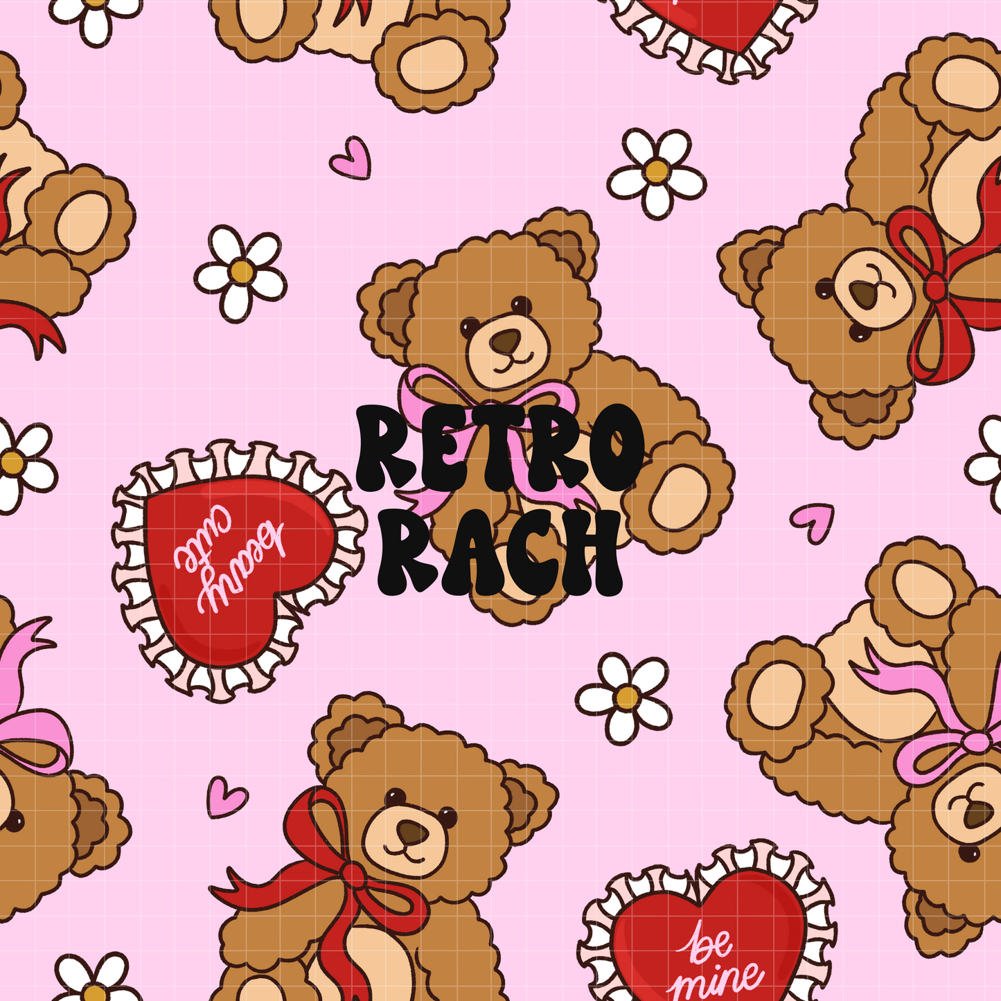 Beary Cute Seamless Pattern