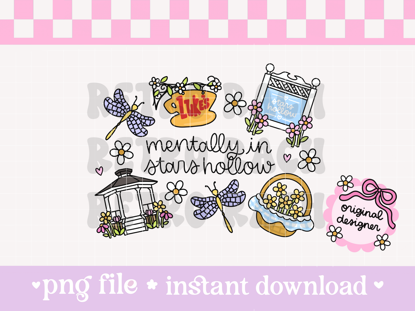 Mentally In Stars Hollow PNG File