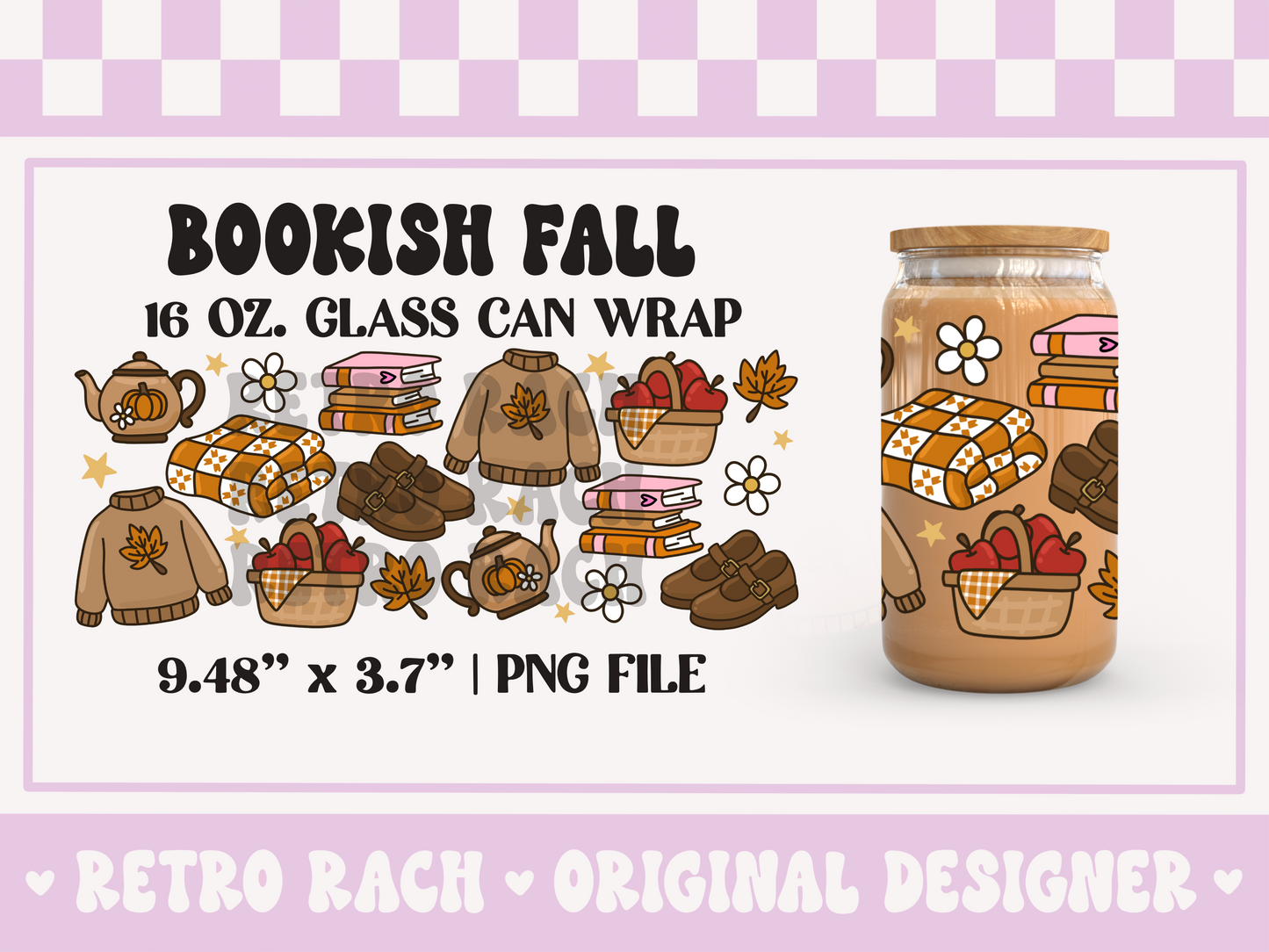 Bookish Fall Wrap File