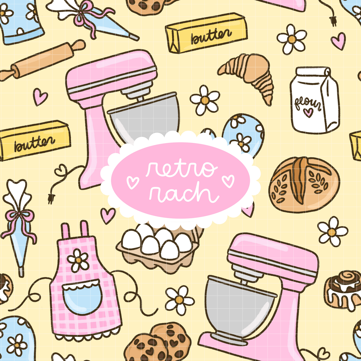 Baking Seamless Pattern