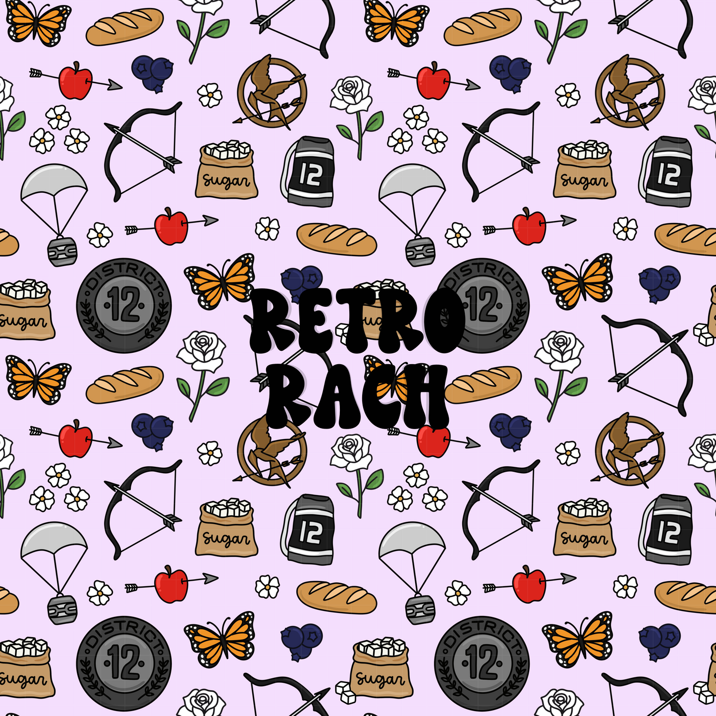 The Games Seamless Pattern