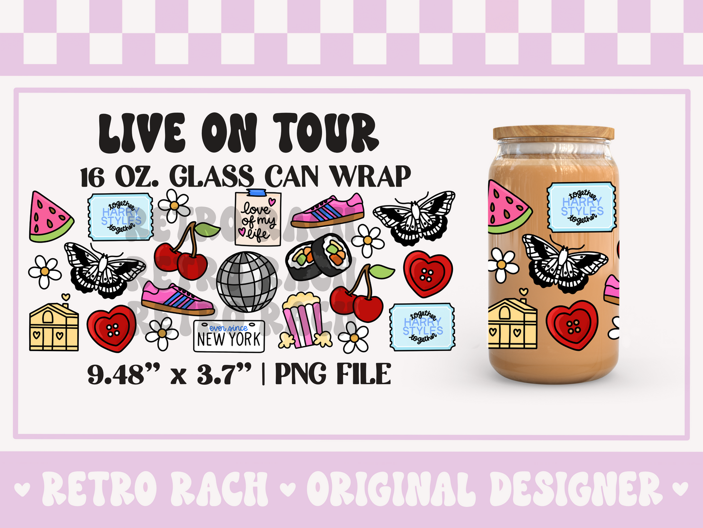 Live On Tour Cup Wrap File