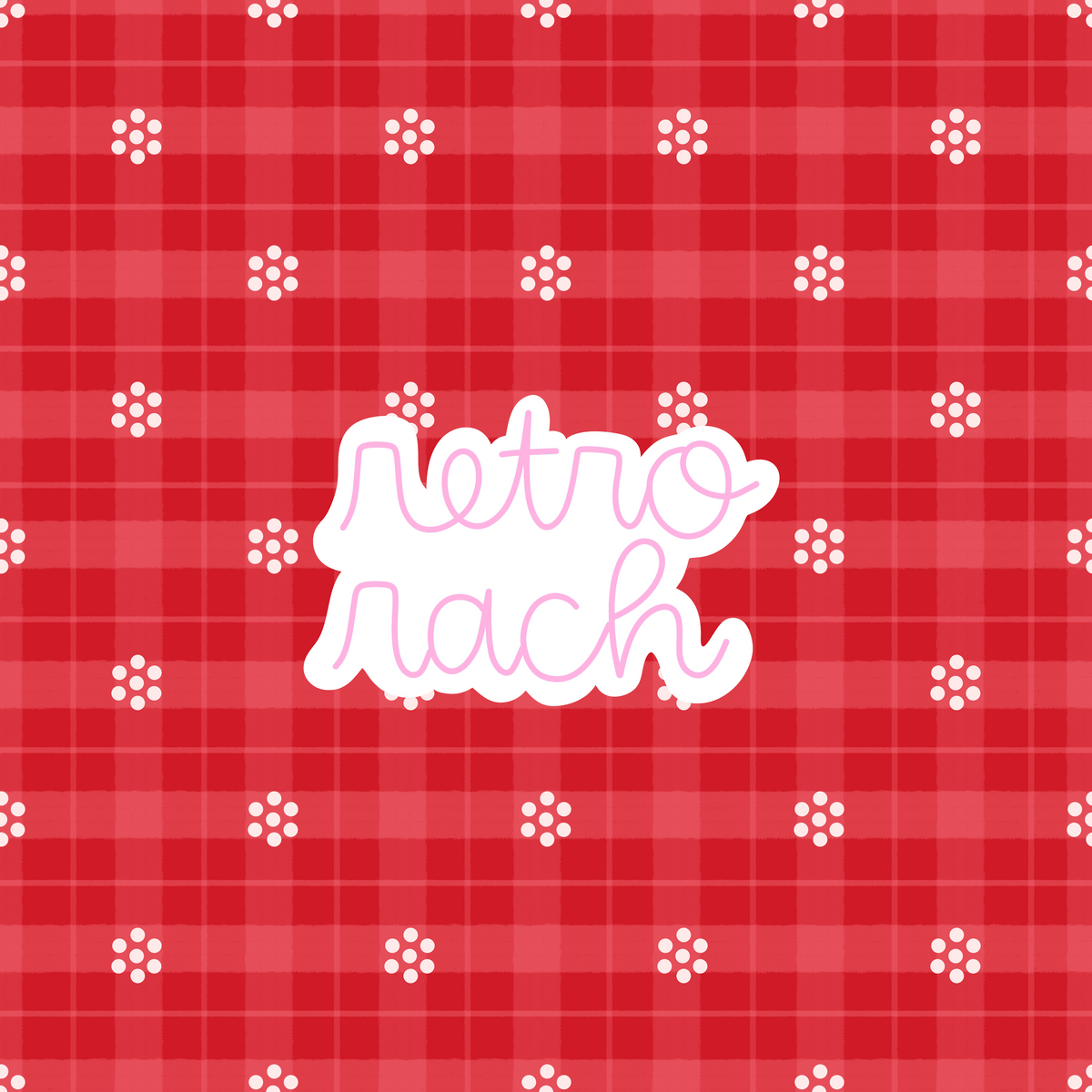 Ditsy Plaid Seamless Pattern