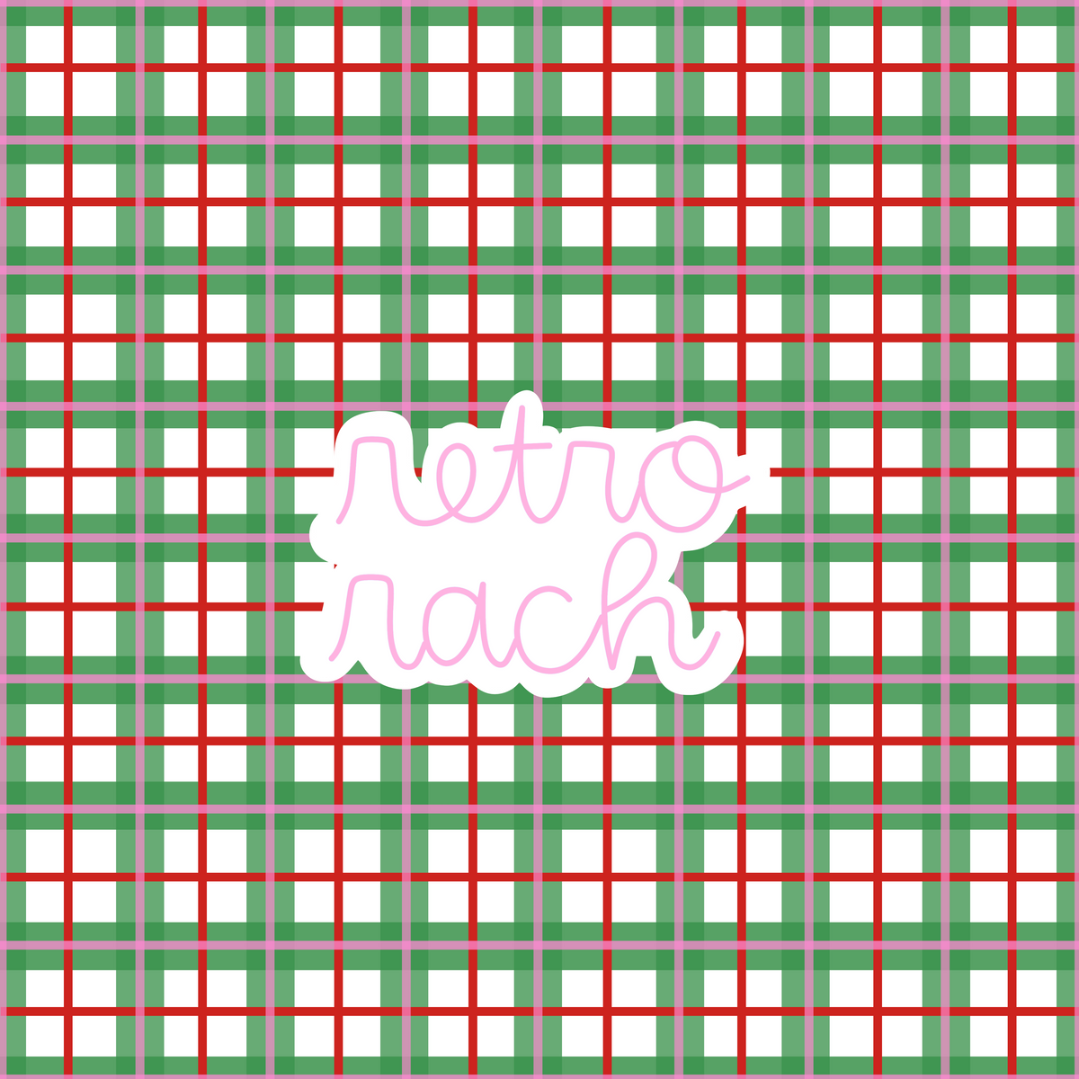 Holiday Plaid Seamless Pattern