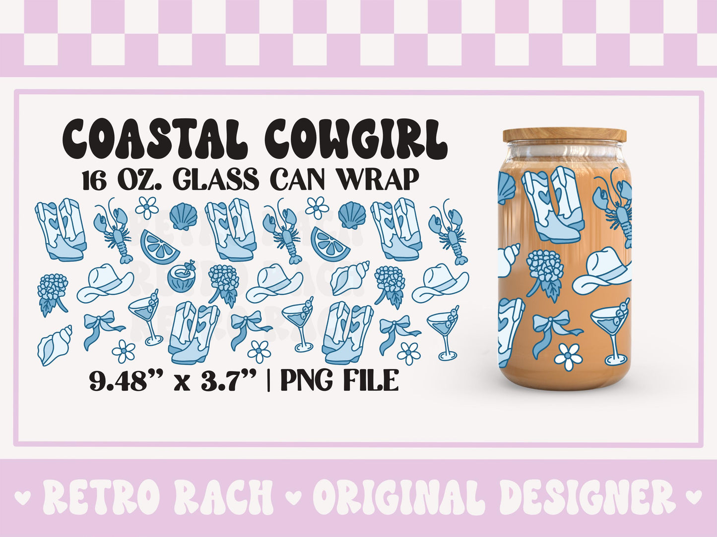 Coastal Cowgirl Cup Wrap File