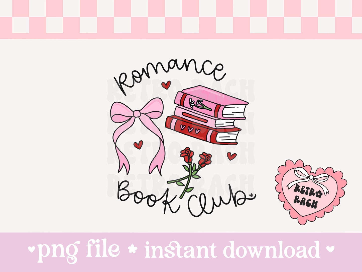 Romance Book Club PNG File