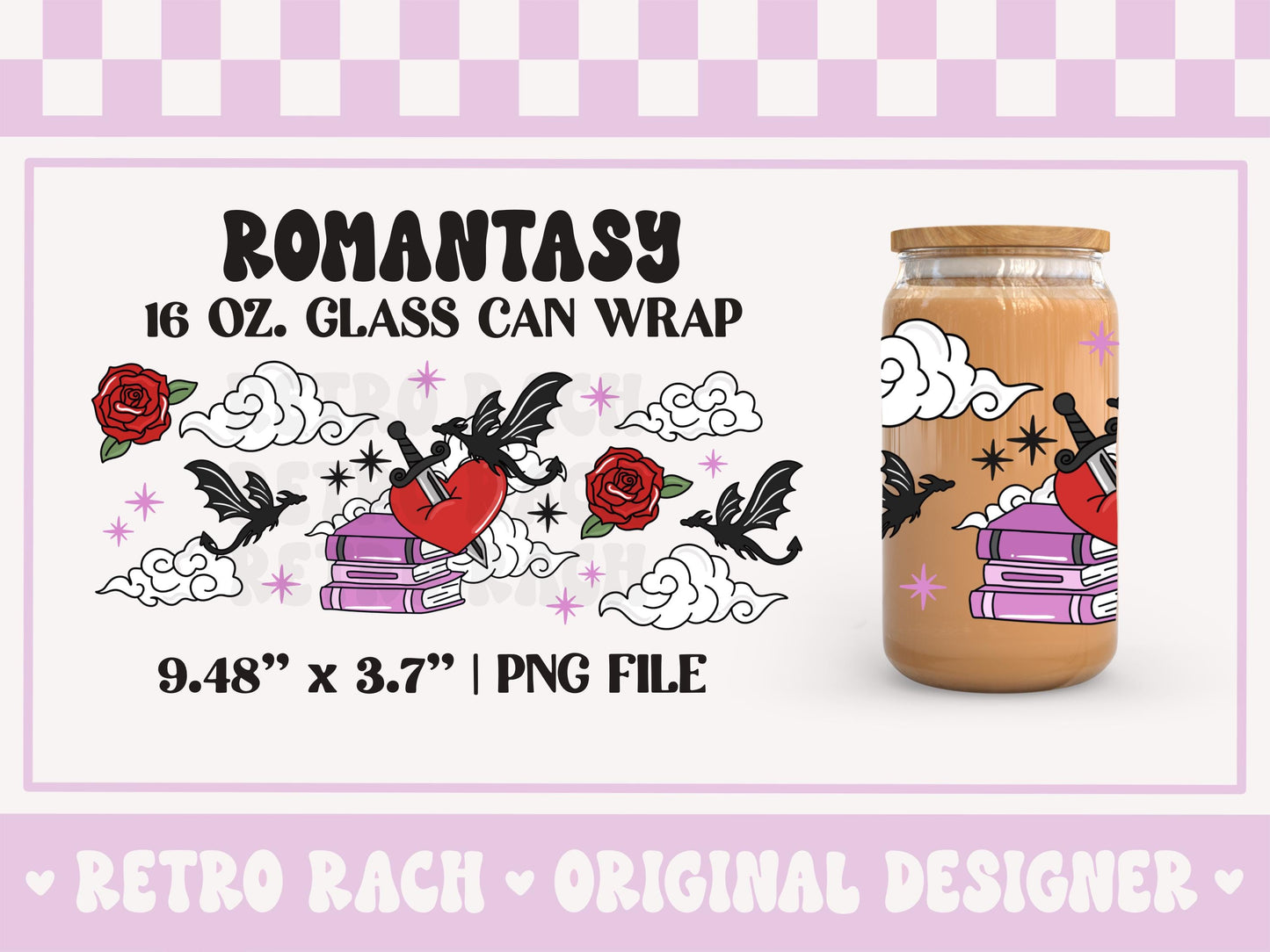 Romantasy Cup Wrap File