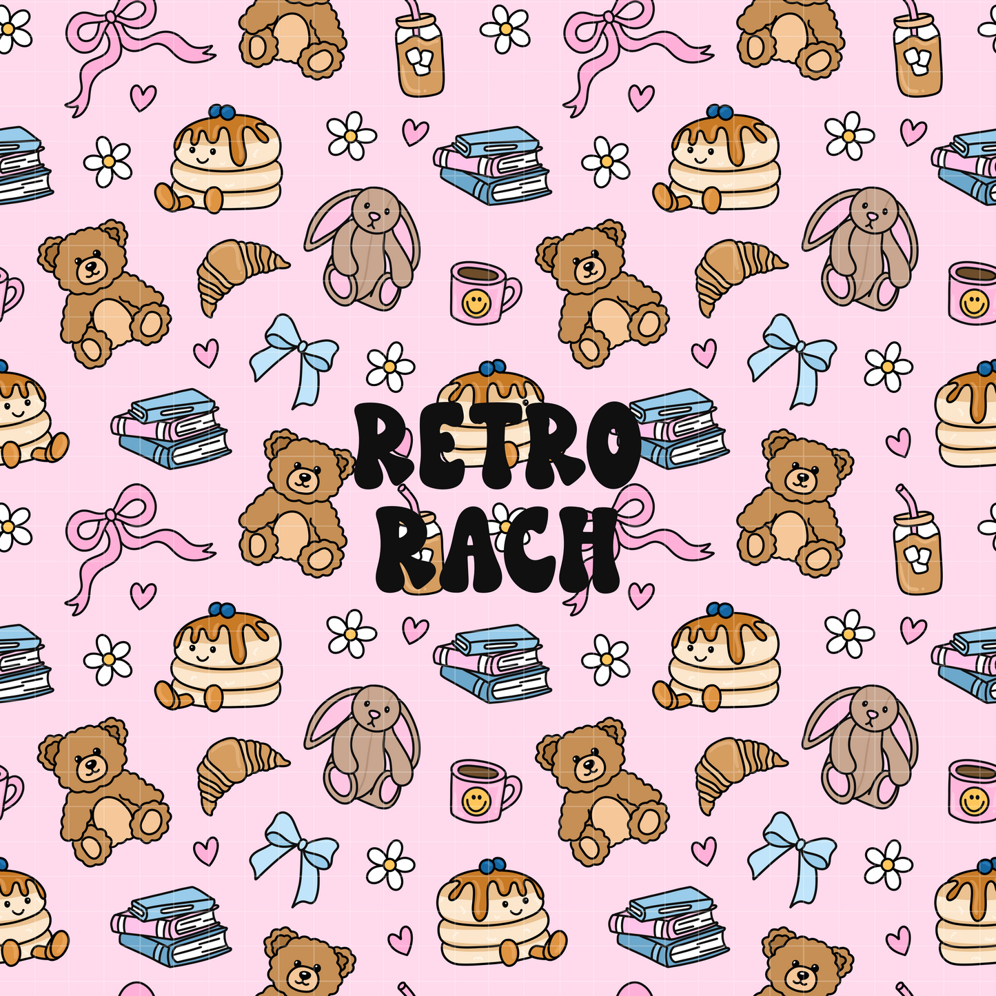 Just Girly Things Seamless Pattern