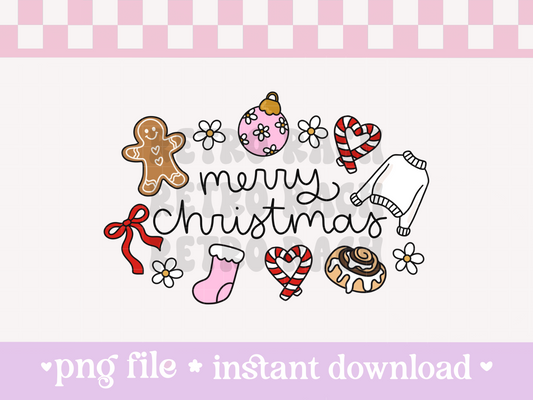 Merry Christmas PNG File