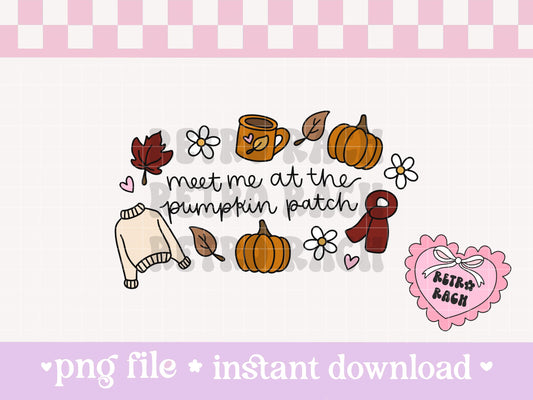 Meet Me at the Pumpkin Patch PNG file