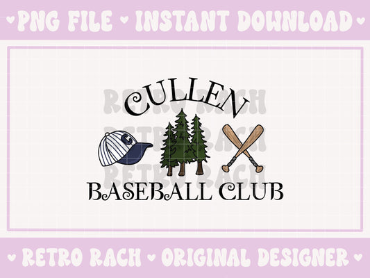 Baseball Club PNG File