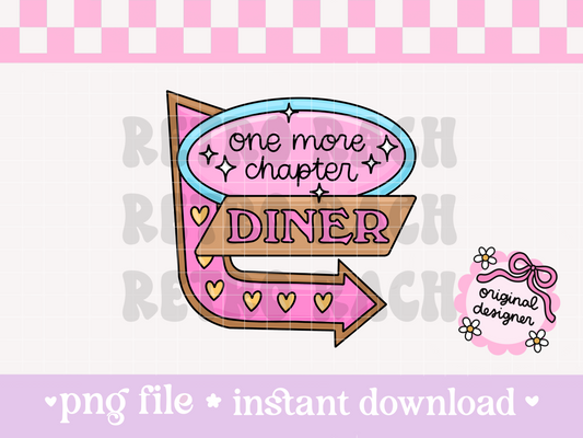 One More Chapter Diner PNG File