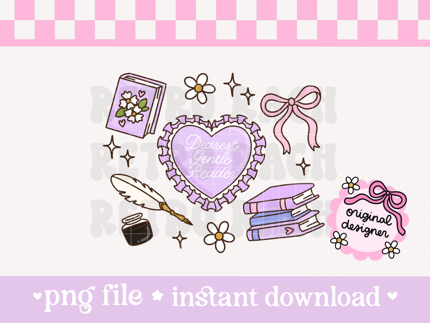 Gentle Reader PNG File