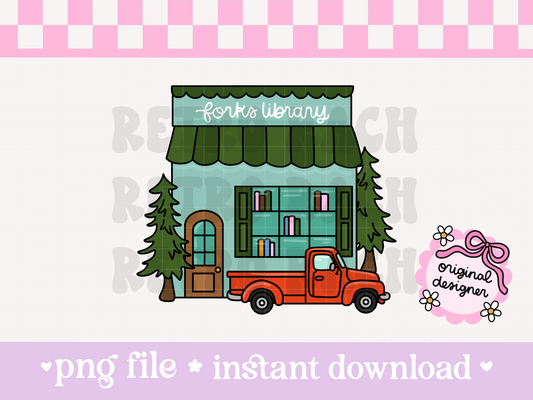 Forks Library PNG File