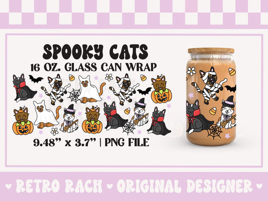 Spooky Cats Cup Wrap file