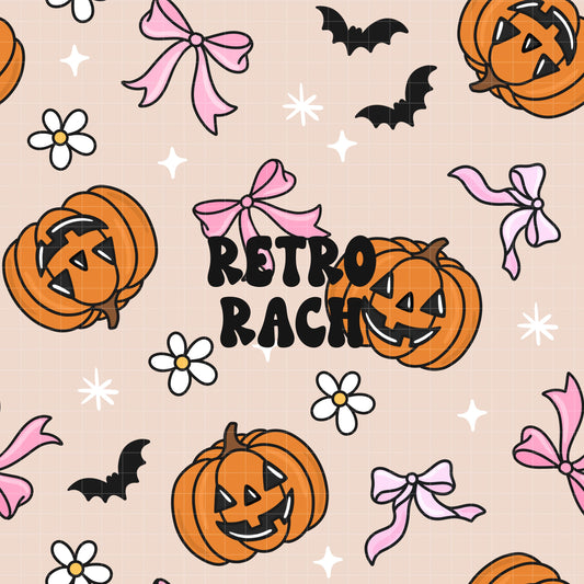 Jack O Lanterns Seamless Pattern