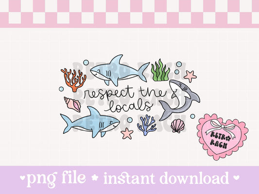 Respect the Locals PNG File