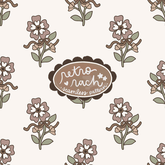 Charming Floral Seamless Pattern