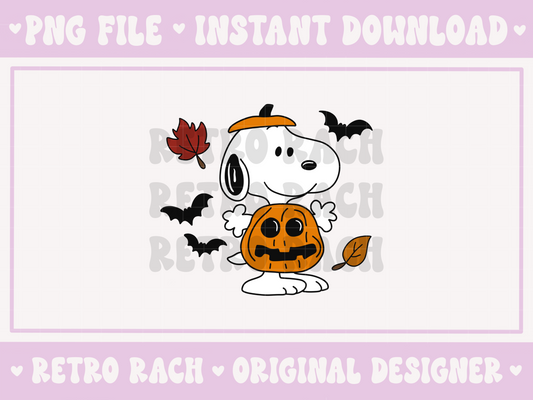 Spooky Beagle PNG File