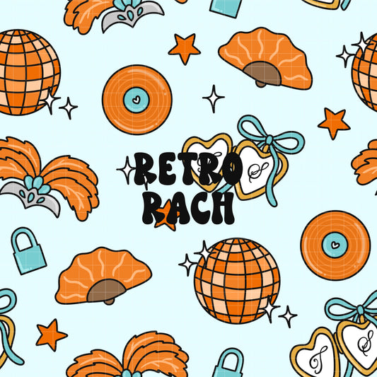 Showgirl Seamless Pattern