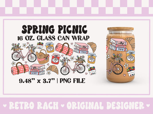 Spring Picnic Cup Wrap File