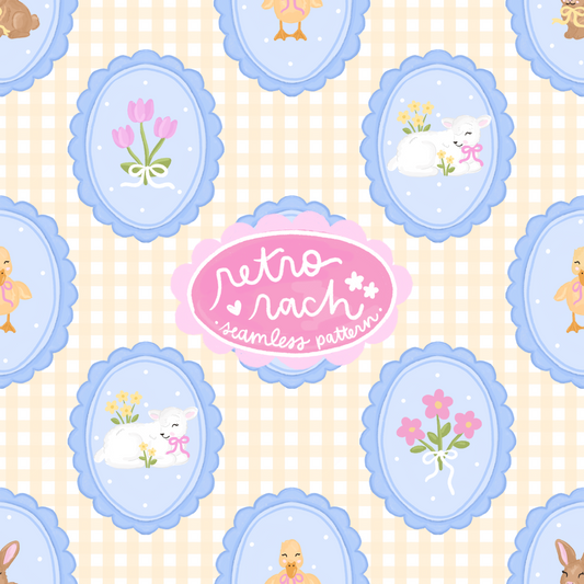 Sweet Spring Seamless Pattern