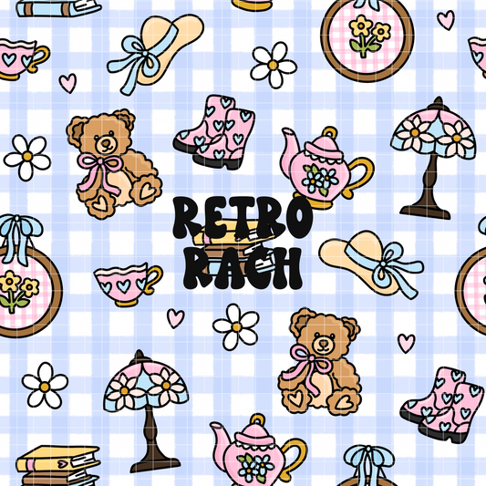 Thrifting Seamless Pattern