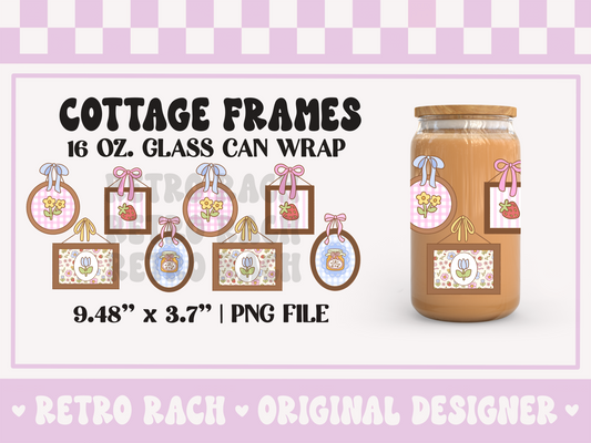 Cottage Frames Cup Wrap File
