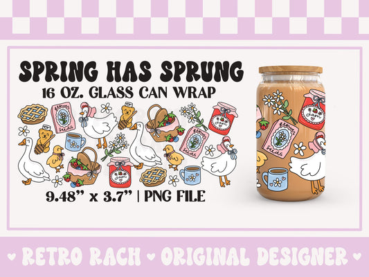 Spring Has Sprung Cup Wrap File