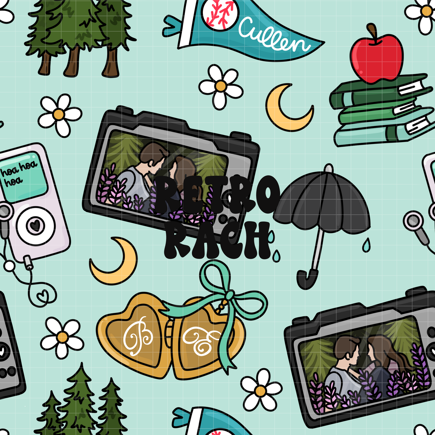 Cullen Seamless Pattern