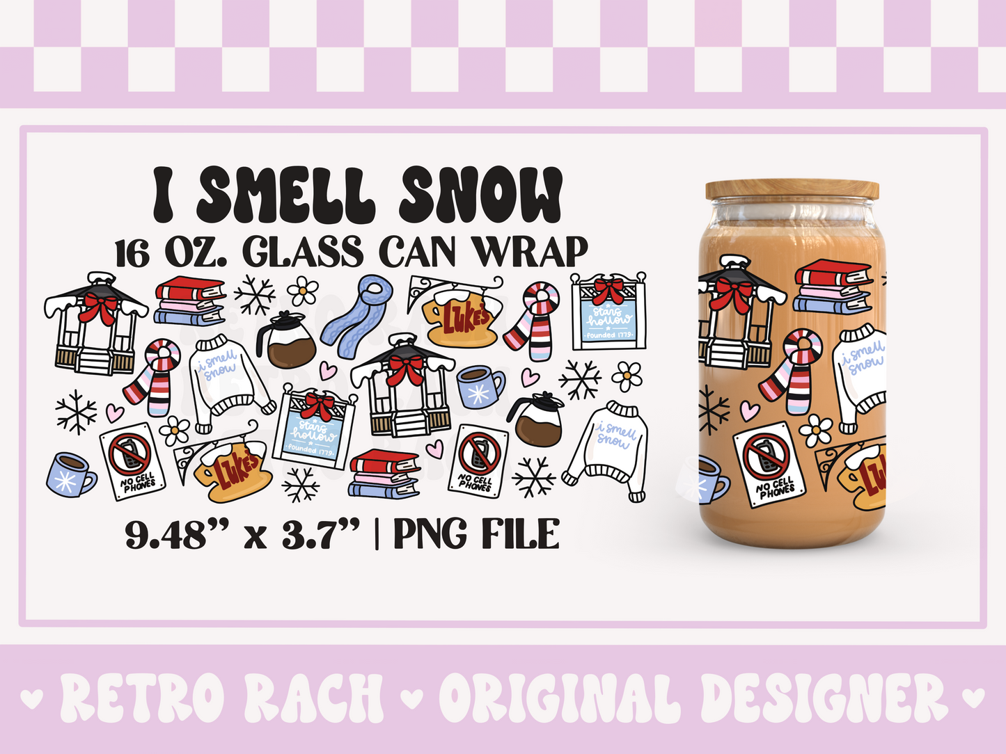 I Smell Snow Cup Wrap File