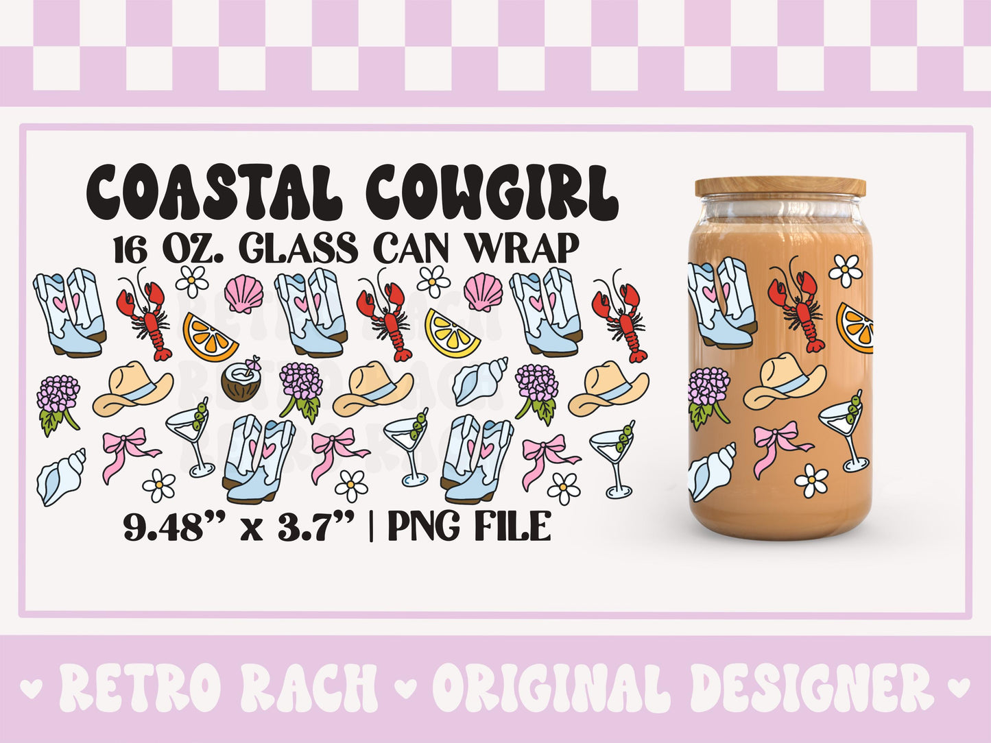 Coastal Cowgirl Cup Wrap File