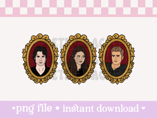 Vampire Frames PNG File