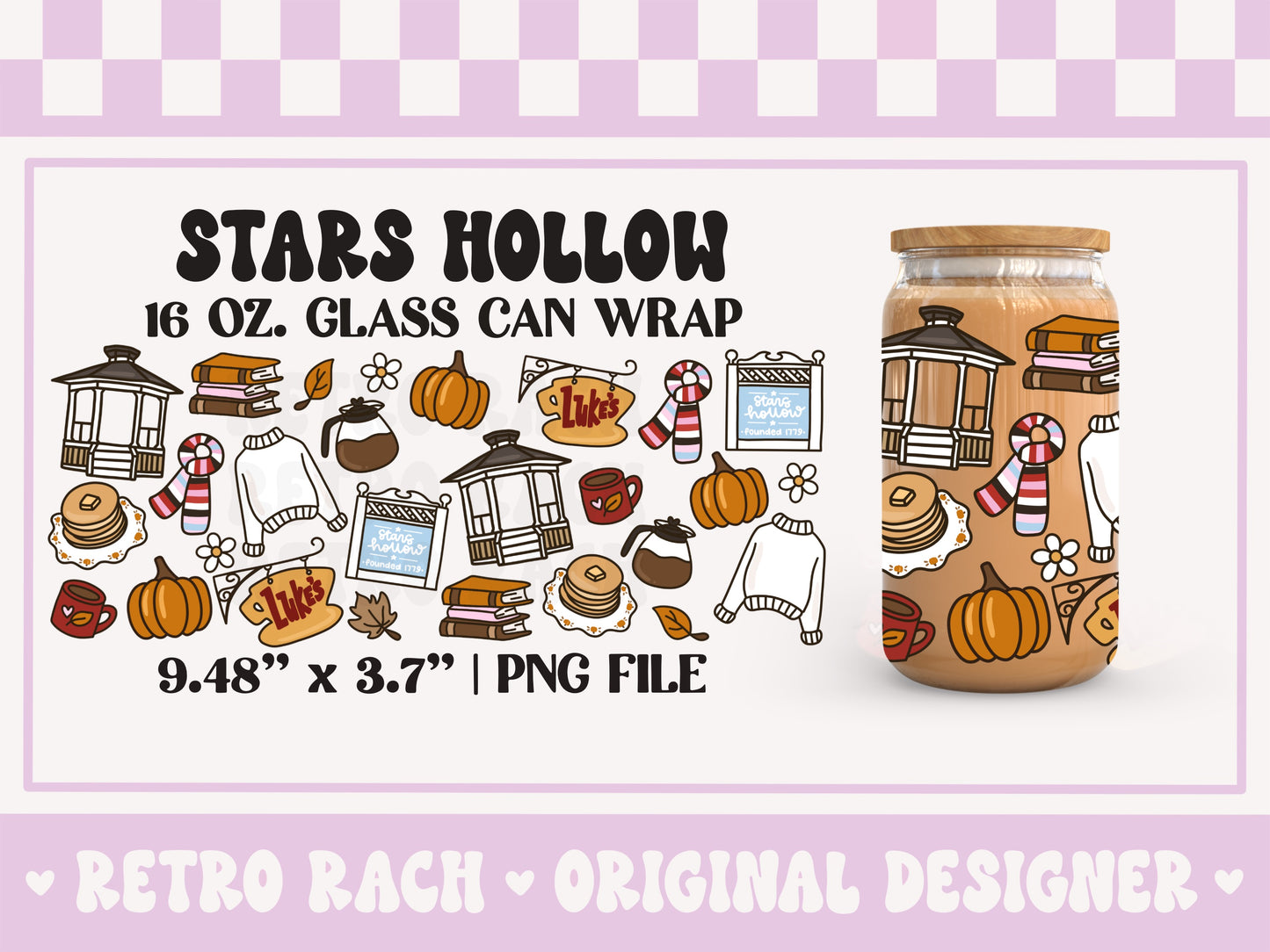 Autumn In Stars Hollow Cup Wrap File
