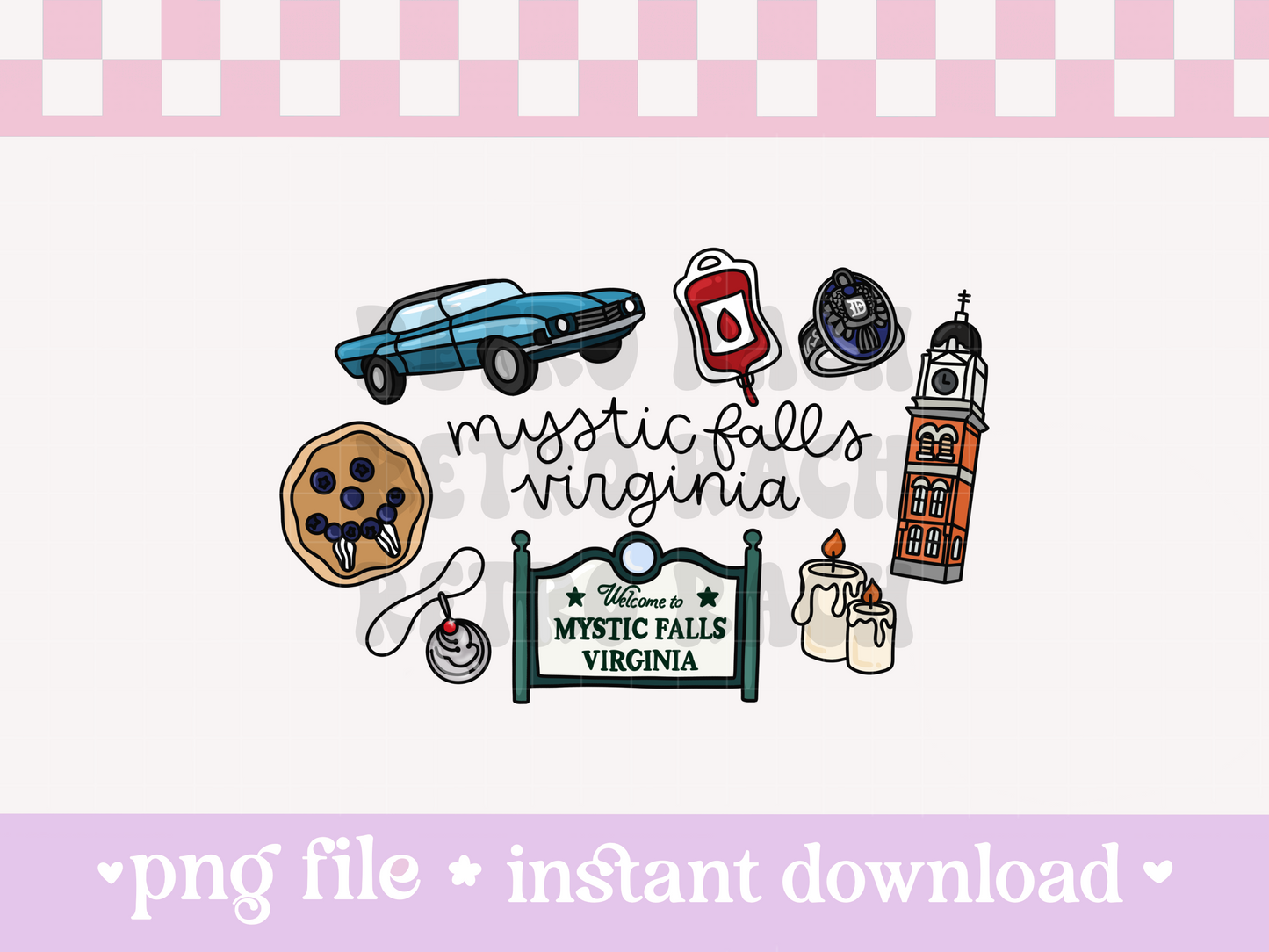 Mystic Falls PNG File