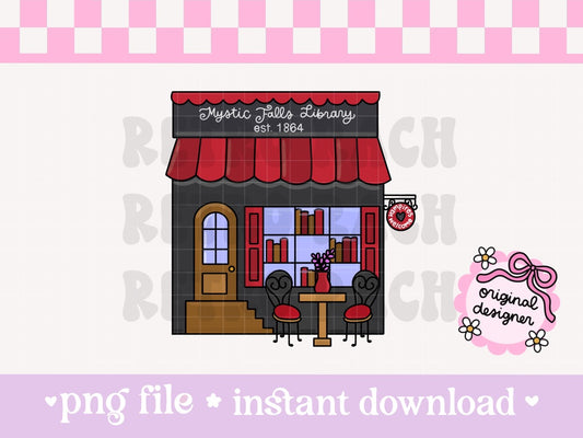 Mystic Library PNG File