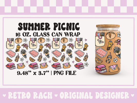 Summer Picnic Cup Wrap File