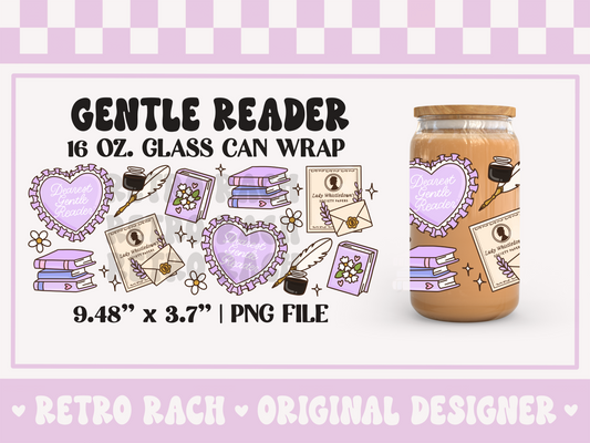Gentle Reader Cup Wrap File