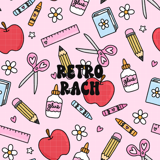 Back To School Seamless Pattern